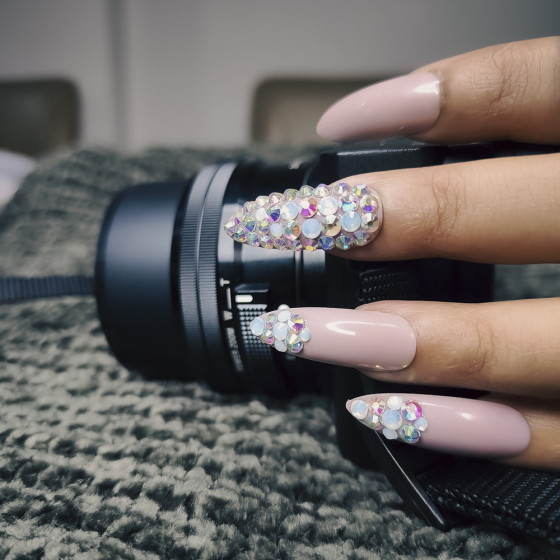 24Pcs Press on Nails False...